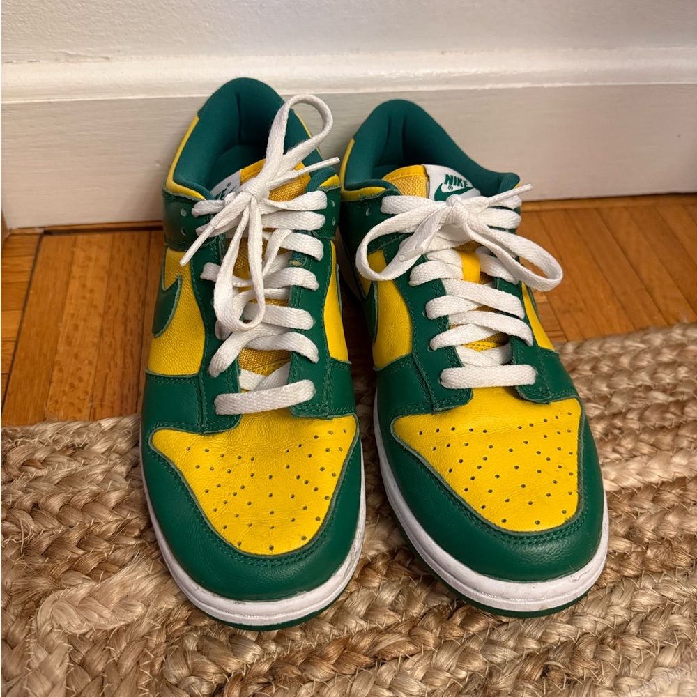 Nike Dunk Low Retro “Brazil” Sneakers - Picture 4 of 10